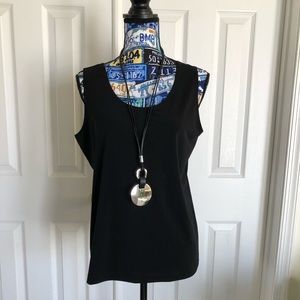 🎈SOLD🎈CHICOS black tank. Like new 💫